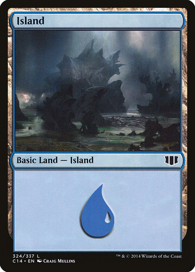 Island (324) [Commander 2014] | Pegasus Games WI