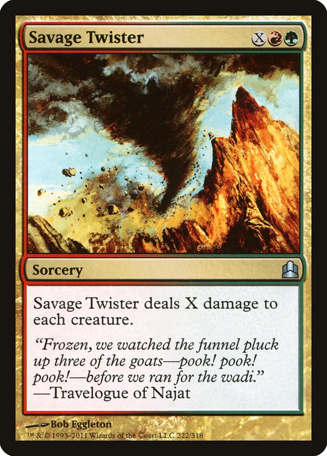 Savage Twister [Commander 2011] | Pegasus Games WI