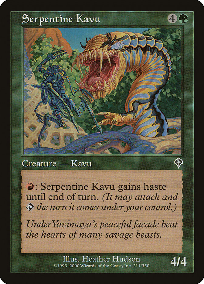 Serpentine Kavu [Invasion] | Pegasus Games WI