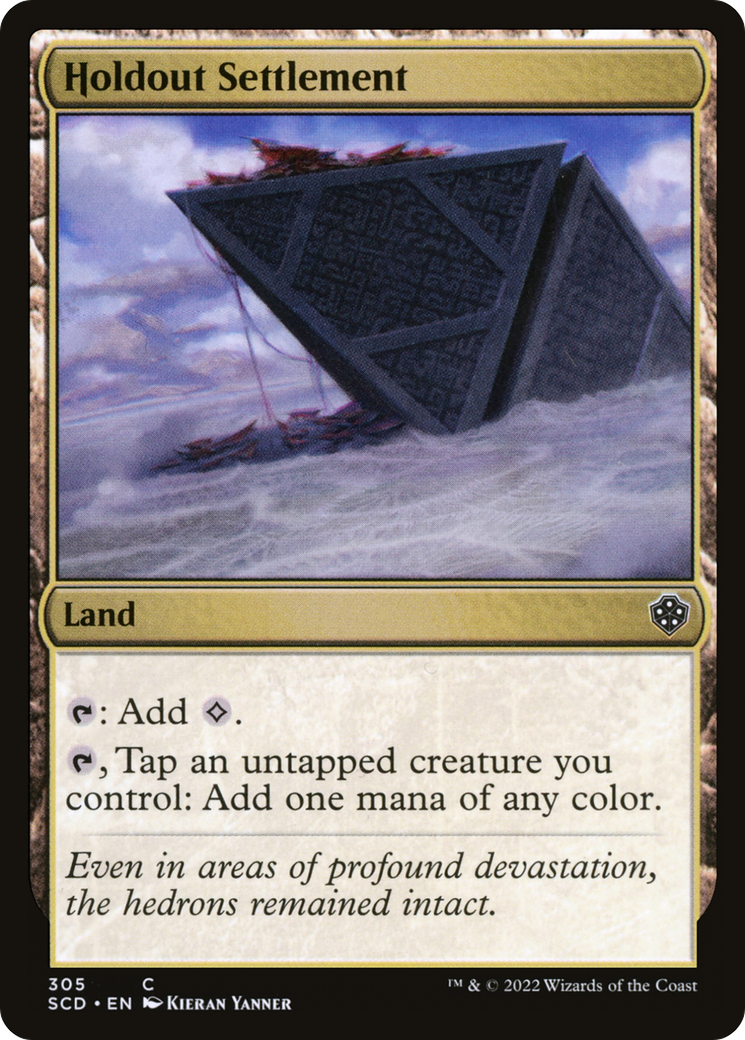 Holdout Settlement [Starter Commander Decks] | Pegasus Games WI