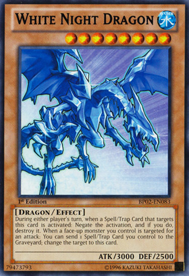 White Night Dragon [BP02-EN083] Rare | Pegasus Games WI