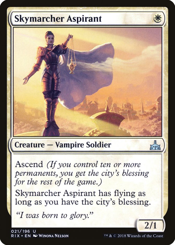 Skymarcher Aspirant [Rivals of Ixalan] | Pegasus Games WI