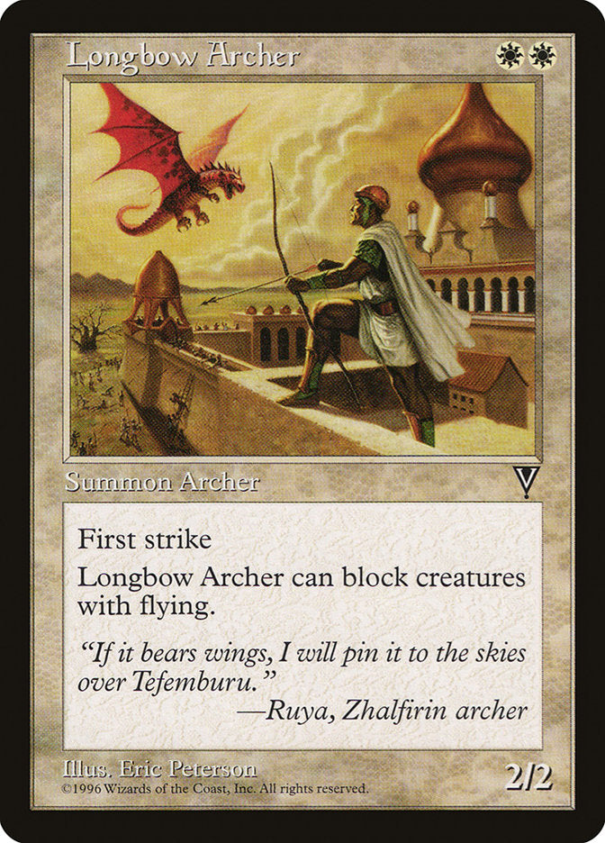 Longbow Archer [Visions] | Pegasus Games WI