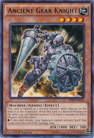 Ancient Gear Knight [BP03-EN033] Rare | Pegasus Games WI