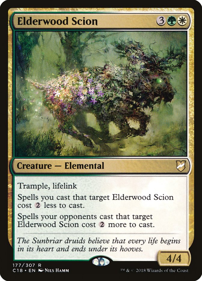 Elderwood Scion [Commander 2018] | Pegasus Games WI