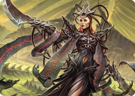 Testament Bearer Art Card [Phyrexia: All Will Be One Art Series] | Pegasus Games WI