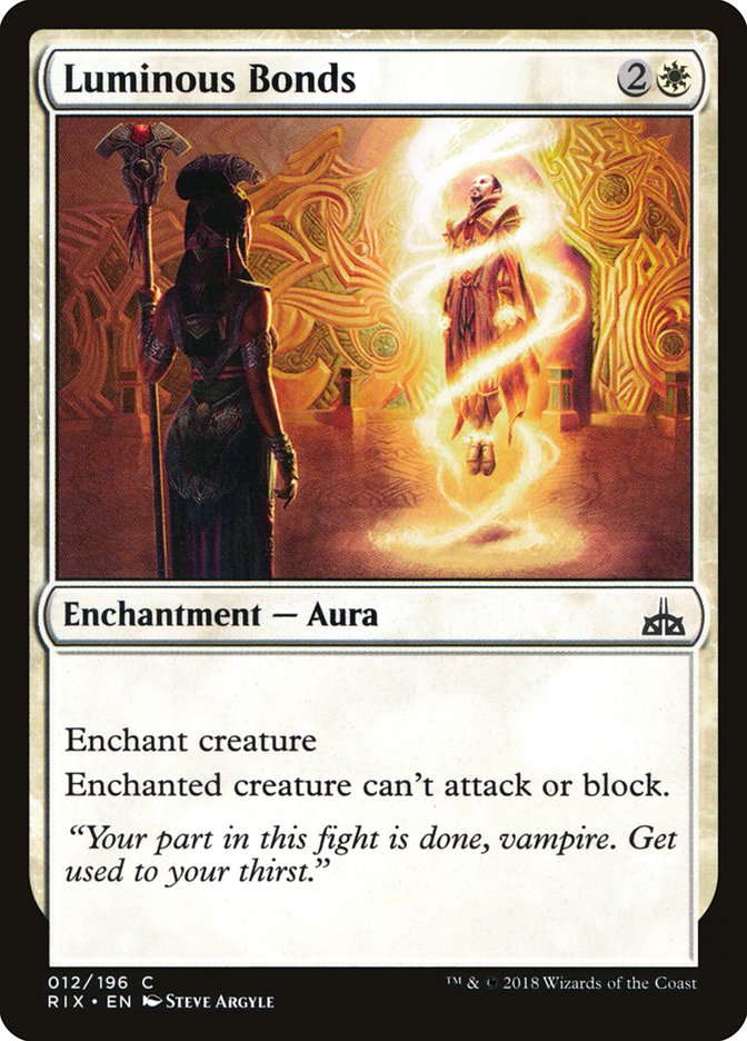 Luminous Bonds [Rivals of Ixalan] | Pegasus Games WI