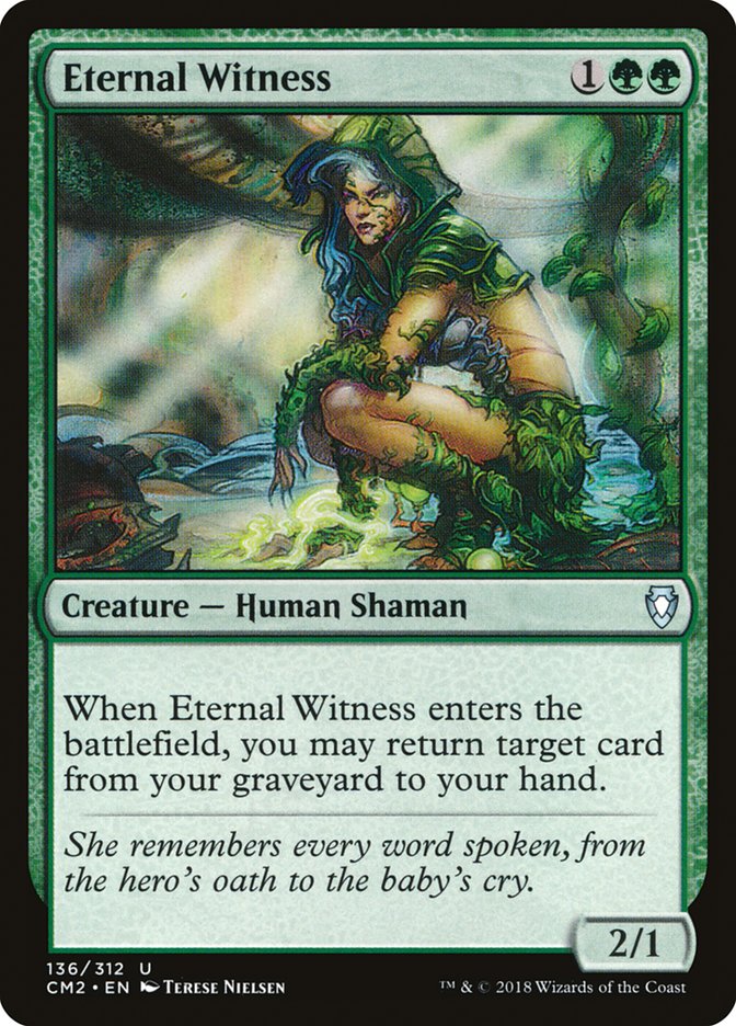 Eternal Witness [Commander Anthology Volume II] | Pegasus Games WI