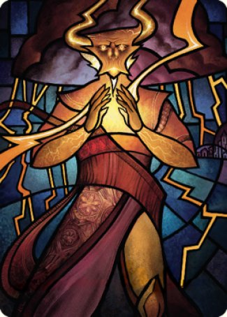 Najal, the Storm Runner Art Card [Dominaria United Art Series] | Pegasus Games WI