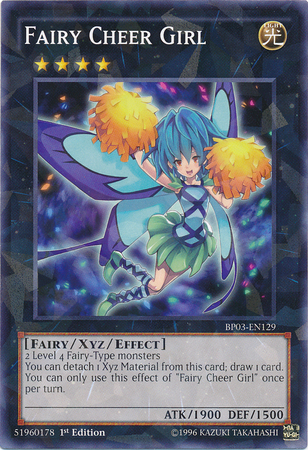 Fairy Cheer Girl (Shatterfoil) [BP03-EN129] Rare | Pegasus Games WI