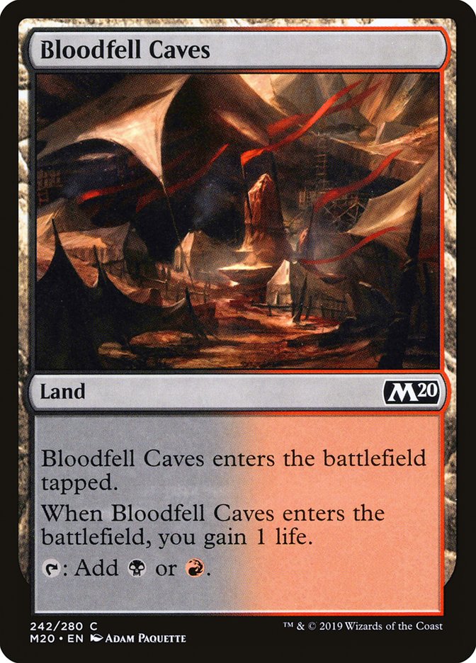 Bloodfell Caves [Core Set 2020] | Pegasus Games WI