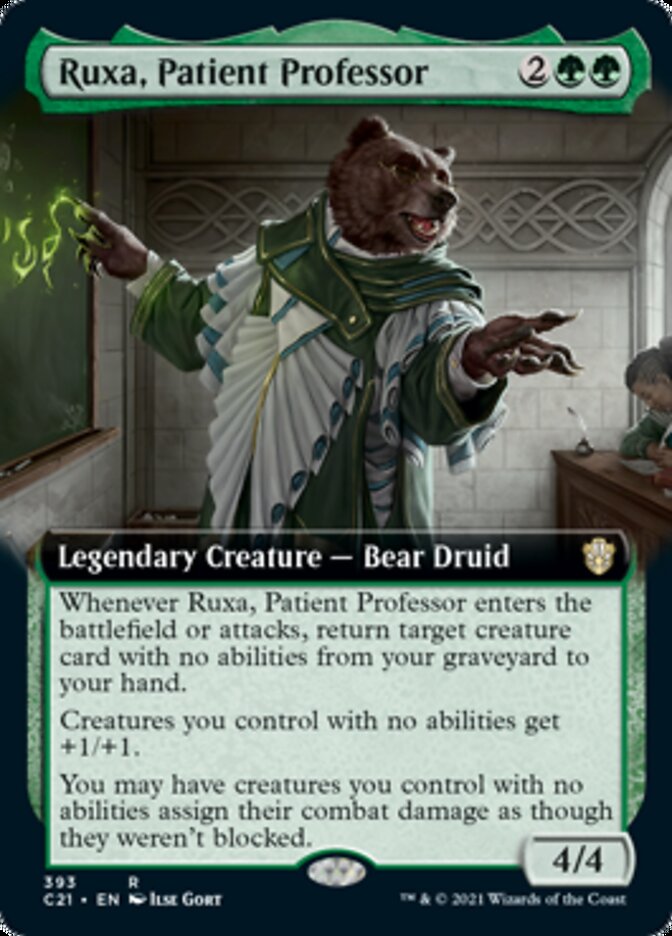 Ruxa, Patient Professor (Extended Art) [Commander 2021] | Pegasus Games WI