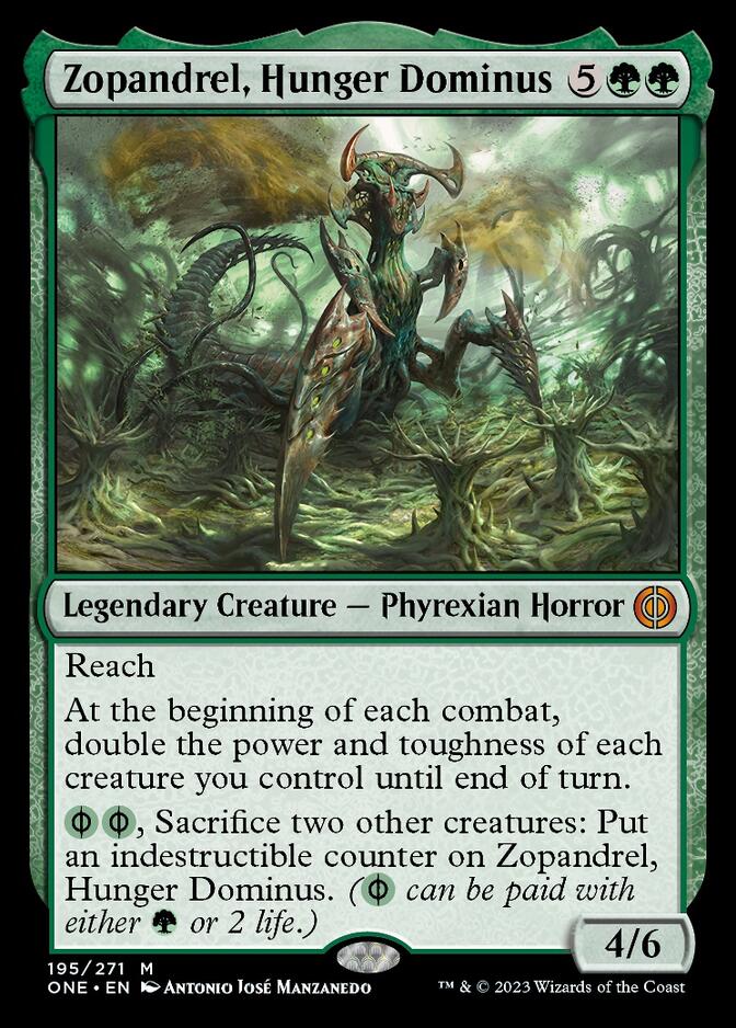 Zopandrel, Hunger Dominus [Phyrexia: All Will Be One] | Pegasus Games WI