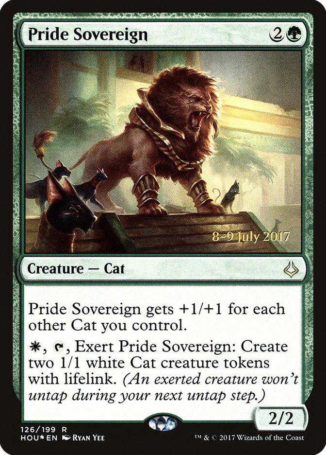 Pride Sovereign [Hour of Devastation Prerelease Promos] | Pegasus Games WI