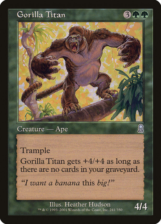 Gorilla Titan [Odyssey] | Pegasus Games WI