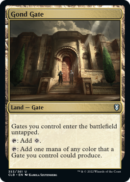 Gond Gate [Commander Legends: Battle for Baldur's Gate] | Pegasus Games WI