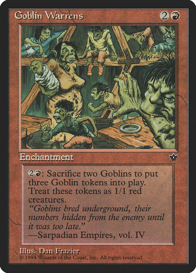 Goblin Warrens [Fallen Empires] | Pegasus Games WI