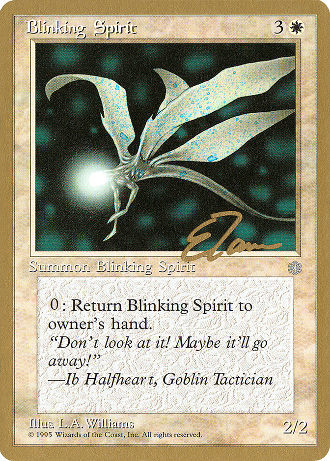 Blinking Spirit (Eric Tam) [Pro Tour Collector Set] | Pegasus Games WI
