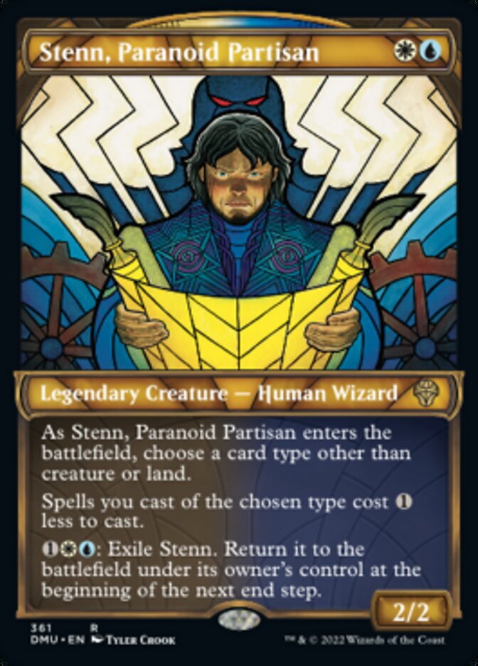 Stenn, Paranoid Partisan (Showcase Textured) [Dominaria United] | Pegasus Games WI