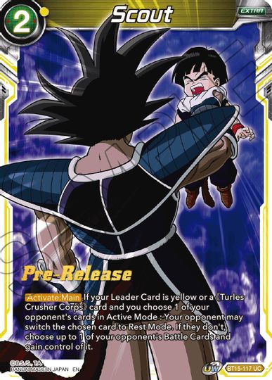 Scout (BT15-117) [Saiyan Showdown Prerelease Promos] | Pegasus Games WI