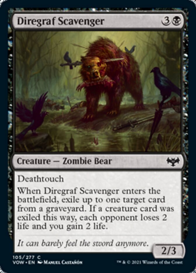 Diregraf Scavenger [Innistrad: Crimson Vow] | Pegasus Games WI