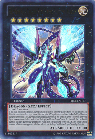 Number 62: Galaxy-Eyes Prime Photon Dragon [PRIO-EN040] Ultra Rare | Pegasus Games WI