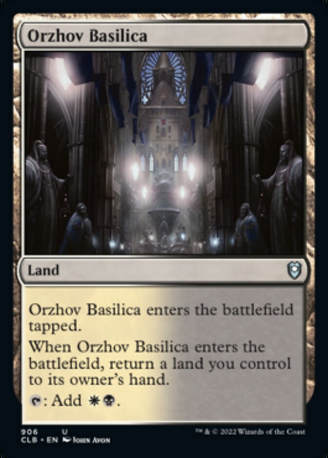 Orzhov Basilica [Commander Legends: Battle for Baldur's Gate] | Pegasus Games WI