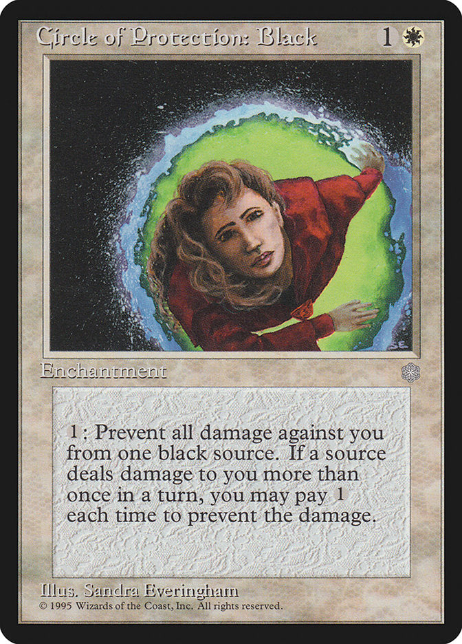 Circle of Protection: Black [Ice Age] | Pegasus Games WI