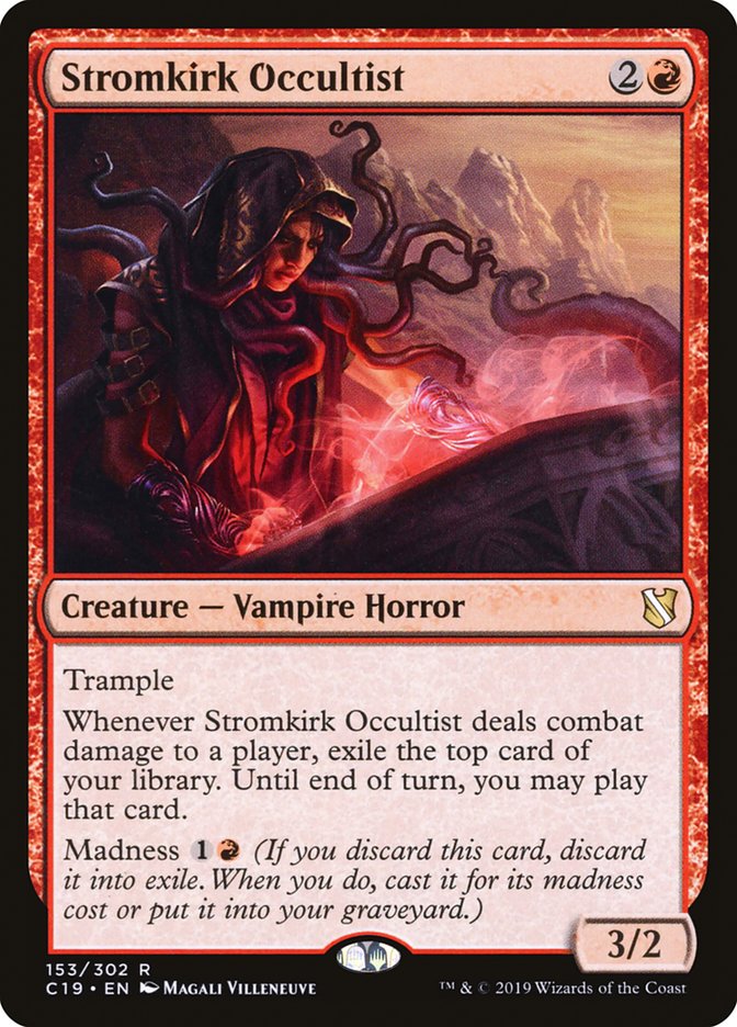 Stromkirk Occultist [Commander 2019] | Pegasus Games WI