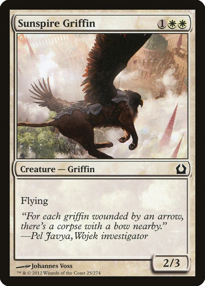 Sunspire Griffin [Return to Ravnica] | Pegasus Games WI