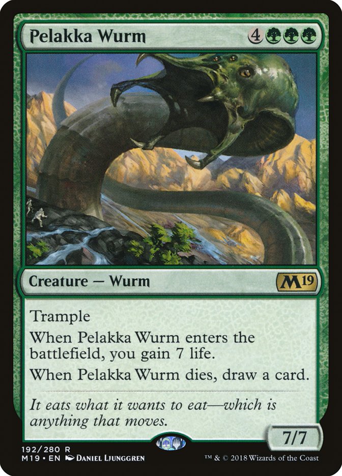 Pelakka Wurm [Core Set 2019] | Pegasus Games WI