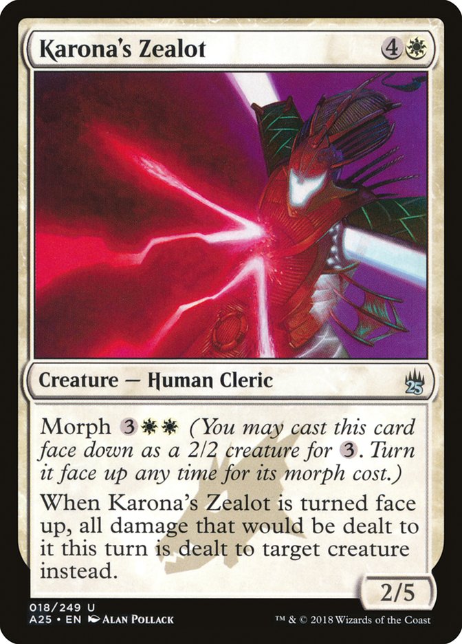 Karona's Zealot [Masters 25] | Pegasus Games WI