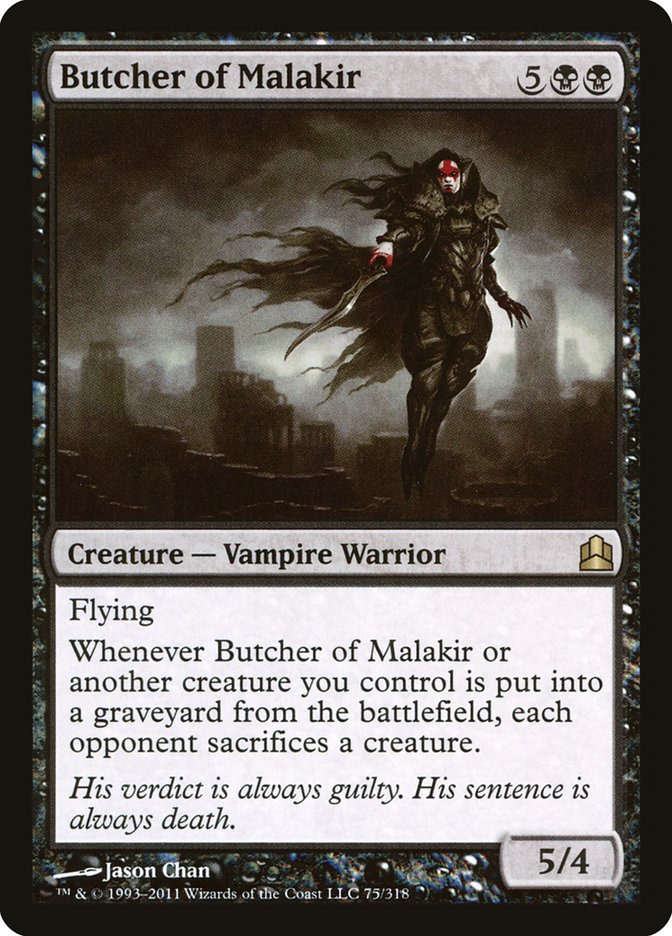 Butcher of Malakir [Commander 2011] | Pegasus Games WI