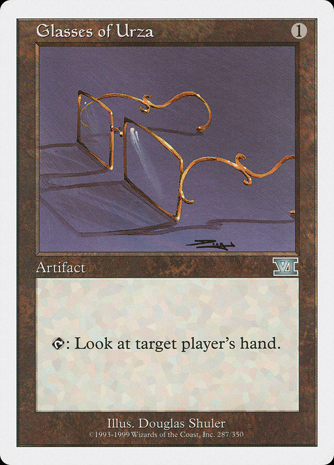 Glasses of Urza [Classic Sixth Edition] | Pegasus Games WI