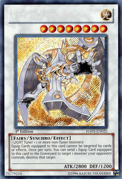Vylon Epsilon [HA05-EN025] Secret Rare | Pegasus Games WI
