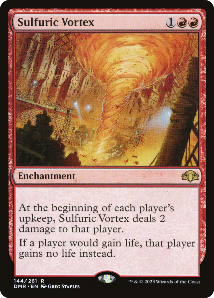 Sulfuric Vortex [Dominaria Remastered] | Pegasus Games WI