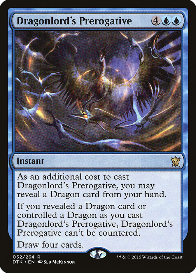 Dragonlord's Prerogative [Dragons of Tarkir] | Pegasus Games WI