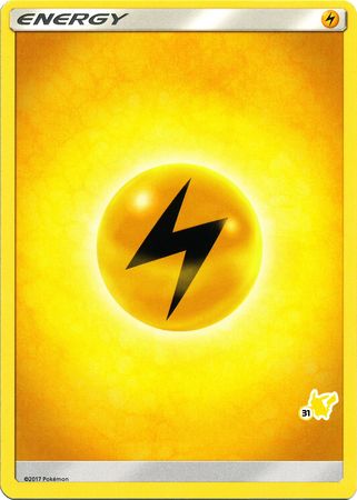 Lightning Energy (Pikachu Stamp #31) [Battle Academy 2020] | Pegasus Games WI