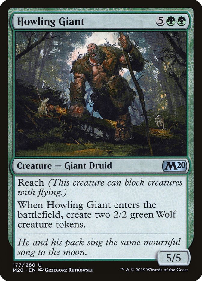 Howling Giant [Core Set 2020] | Pegasus Games WI