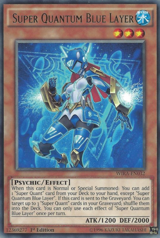 Super Quantum Blue Layer [WIRA-EN032] Rare | Pegasus Games WI
