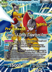 Gamma 1 & Gamma 2 // Gamma 1 & Gamma 2, Newfound Foes (BT17-032) [Ultimate Squad Prerelease Promos] | Pegasus Games WI