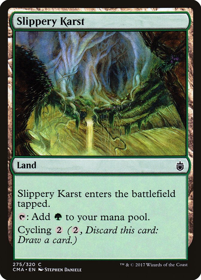 Slippery Karst [Commander Anthology] | Pegasus Games WI