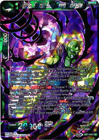 Piccolo, Special Beam Cannon Unleashed [BT7-060] | Pegasus Games WI