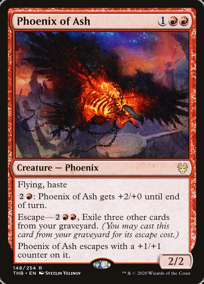 Phoenix of Ash [Theros Beyond Death] | Pegasus Games WI