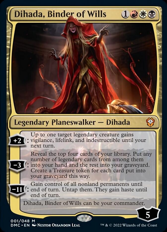 Dihada, Binder of Wills [Dominaria United Commander] | Pegasus Games WI