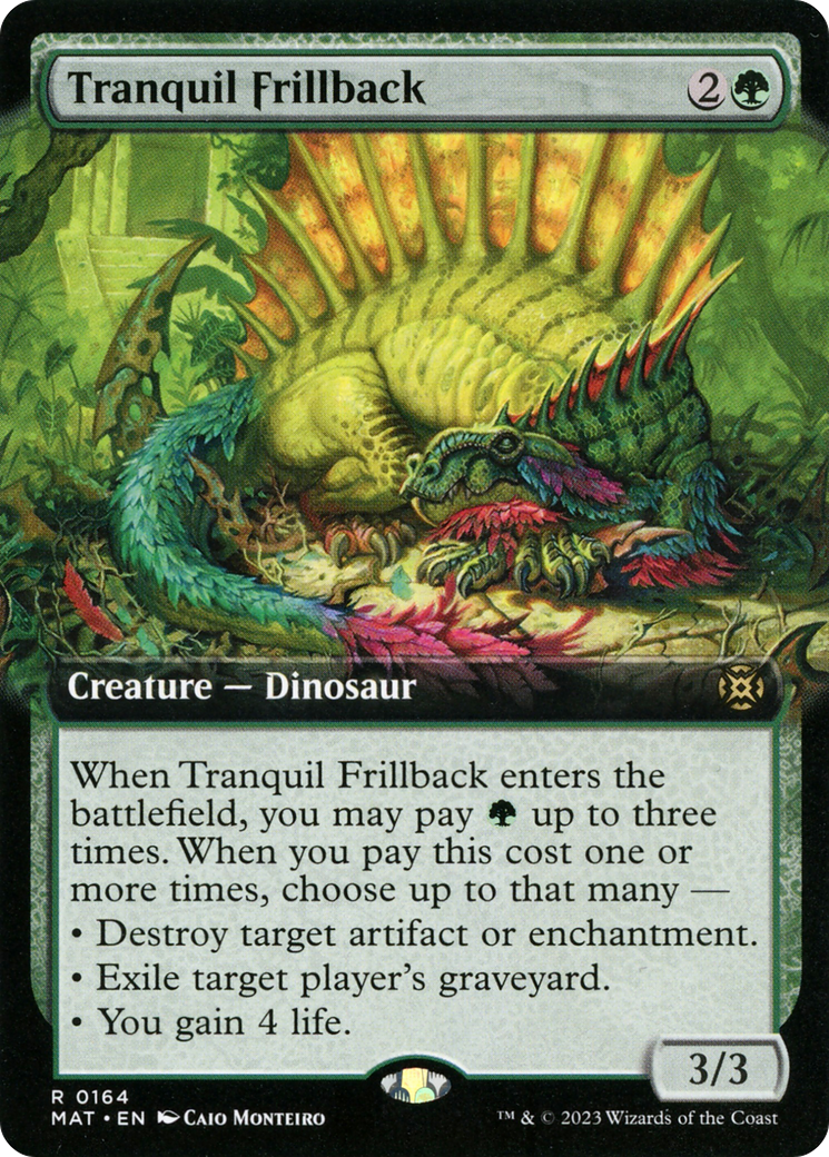 Tranquil Frillback (Extended Art) [March of the Machine: The Aftermath] | Pegasus Games WI