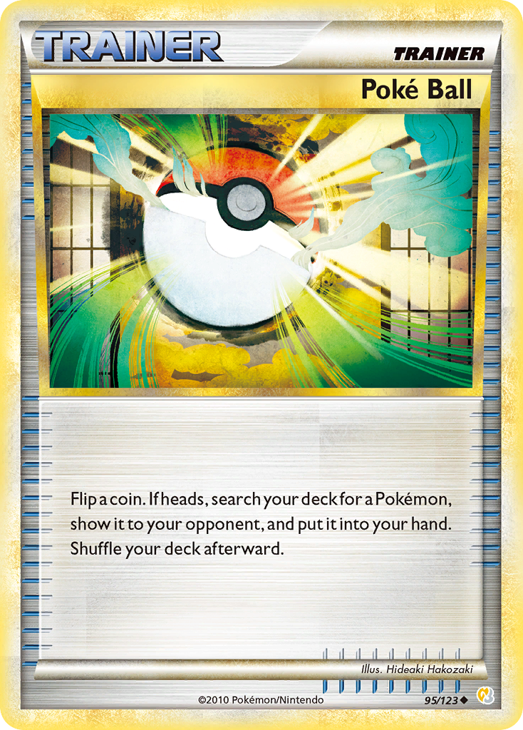 Poke Ball (95/123) [HeartGold & SoulSilver: Base Set] | Pegasus Games WI