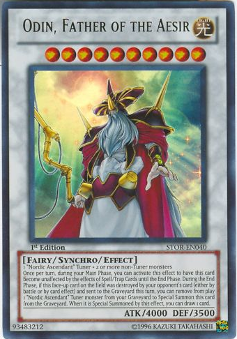 Odin, Father of the Aesir [STOR-EN040] Ultra Rare | Pegasus Games WI