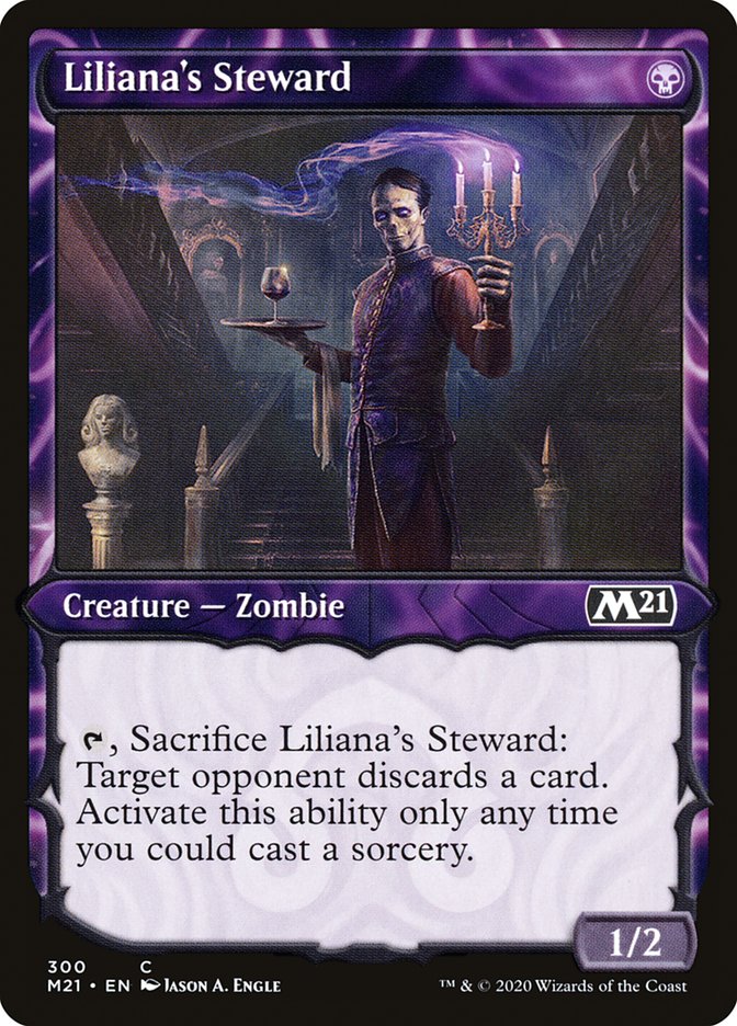 Liliana's Steward (Showcase) [Core Set 2021] | Pegasus Games WI