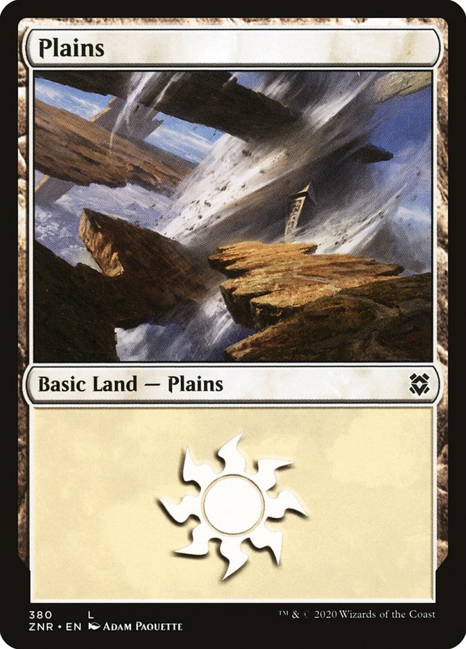 Plains (380) [Zendikar Rising] | Pegasus Games WI